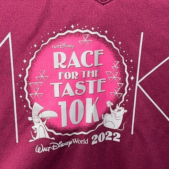 Run Disney 10K Race for the Taste 2022 Performance Short Sleeve Jersey | Medium - Picture 5 of 6